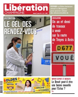 Libération Champagne N°26287 du 22 janvier 2021 à télécharger sur iPad
