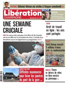 Libération Champagne N°26277 du 12 janvier 2021 à télécharger sur iPad
