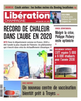 Libération Champagne N°26276 du 11 janvier 2021 à télécharger sur iPad