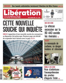 Libération Champagne N°26257 du 21 décembre 2020 à télécharger sur iPad