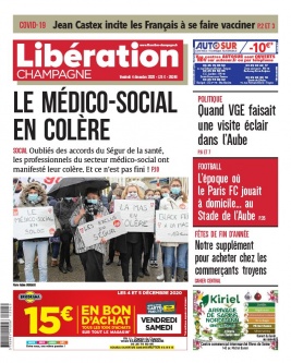 Libération Champagne N°26240 du 04 décembre 2020 à télécharger sur iPad