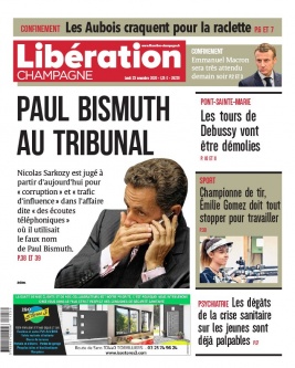 Libération Champagne N°26229 du 23 novembre 2020 à télécharger sur iPad