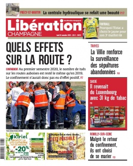 Libération Champagne N°26222 du 16 novembre 2020 à télécharger sur iPad