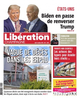 Libération Champagne N°26211 du 05 novembre 2020 à télécharger sur iPad