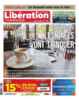 Libération Champagne N°26199 du 24 octobre 2020 à télécharger sur iPad