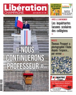 Libération Champagne N°26197 du 22 octobre 2020 à télécharger sur iPad