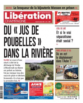Libération Champagne N°26185 du 10 octobre 2020 à télécharger sur iPad