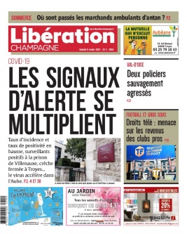 Libération Champagne N°26184 du 09 octobre 2020 à télécharger sur iPad