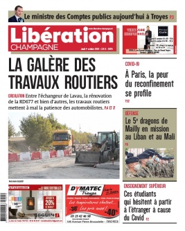 Libération Champagne N°26176 du 01 octobre 2020 à télécharger sur iPad