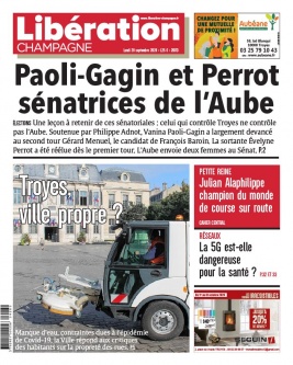 Libération Champagne N°26173 du 28 septembre 2020 à télécharger sur iPad
