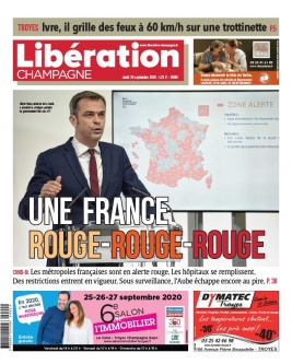 Libération Champagne N°26169 du 24 septembre 2020 à télécharger sur iPad