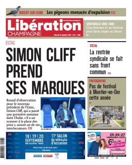 Libération Champagne N°26161 du 16 septembre 2020 à télécharger sur iPad
