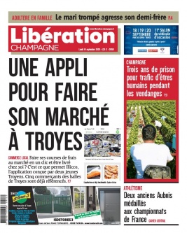 Libération Champagne N°26159 du 14 septembre 2020 à télécharger sur iPad