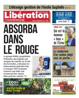 Libération Champagne N°26156 du 11 septembre 2020 à télécharger sur iPad