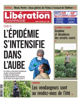 Libération Champagne N°26136 du 22 août 2020 à télécharger sur iPad