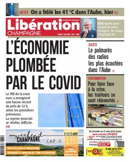 Libération Champagne N°26115 du 01 août 2020 à télécharger sur iPad