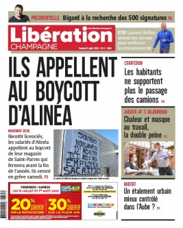 Libération Champagne N°26114 du 31 juillet 2020 à télécharger sur iPad