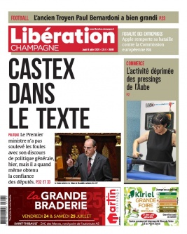 Libération Champagne N°26099 du 16 juillet 2020 à télécharger sur iPad