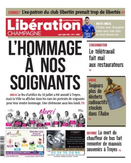 Libération Champagne N°26092 du 09 juillet 2020 à télécharger sur iPad