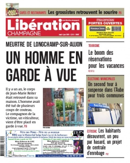 Libération Champagne N°26057 du 04 juin 2020 à télécharger sur iPad
