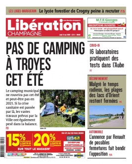 Libération Champagne N°26043 du 21 mai 2020 à télécharger sur iPad