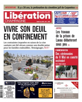 Libération Champagne N°26031 du 09 mai 2020 à télécharger sur iPad