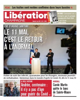 Libération Champagne N°26025 du 03 mai 2020 à télécharger sur iPad