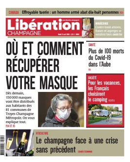 Libération Champagne N°26014 du 21 avril 2020 à télécharger sur iPad