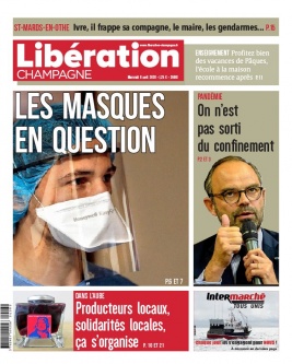 Libération Champagne N°26001 du 08 avril 2020 à télécharger sur iPad