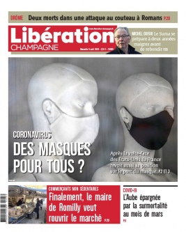 Libération Champagne N°25998 du 05 avril 2020 à télécharger sur iPad