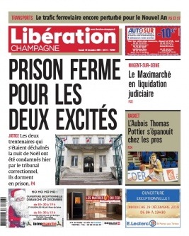 Libération Champagne N°25900 du 28 décembre 2019 à télécharger sur iPad