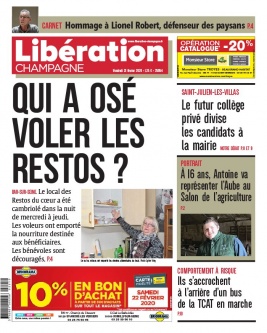 Libération Champagne N°25954 du 21 février 2020 à télécharger sur iPad