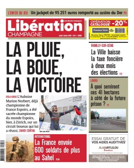 Libération Champagne N°25936 du 03 février 2020 à télécharger sur iPad