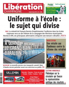 Libération Champagne N°25926 du 24 janvier 2020 à télécharger sur iPad