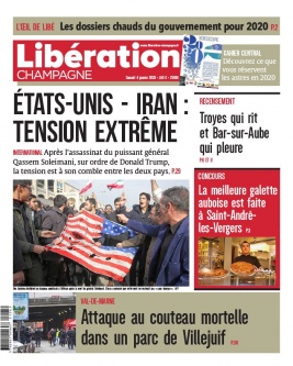 Libération Champagne N°25906 du 04 janvier 2020 à télécharger sur iPad