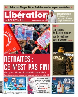 Libération Champagne N°25886 du 13 décembre 2019 à télécharger sur iPad