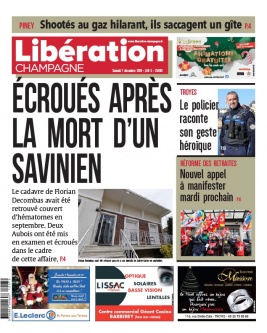 Libération Champagne N°25880 du 07 décembre 2019 à télécharger sur iPad