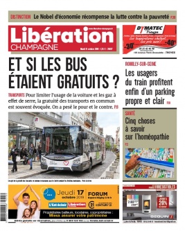 Libération Champagne N°25827 du 15 octobre 2019 à télécharger sur iPad