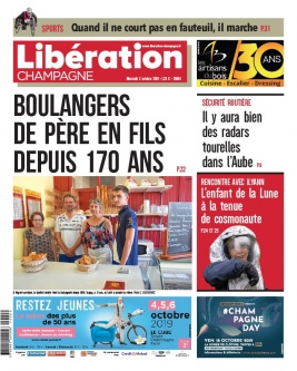 Libération Champagne N°25814 du 02 octobre 2019 à télécharger sur iPad