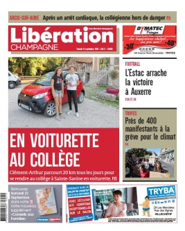 Libération Champagne N°25803 du 21 septembre 2019 à télécharger sur iPad