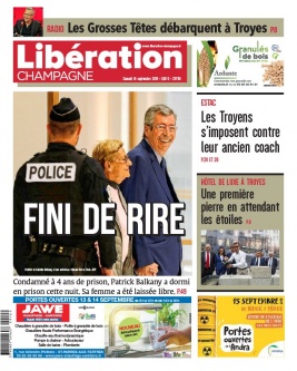 Libération Champagne N°25796 du 14 septembre 2019 à télécharger sur iPad