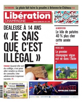 Libération Champagne N°25790 du 08 septembre 2019 à télécharger sur iPad