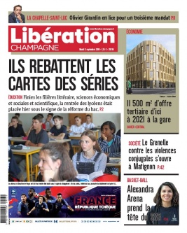 Libération Champagne N°25785 du 03 septembre 2019 à télécharger sur iPad