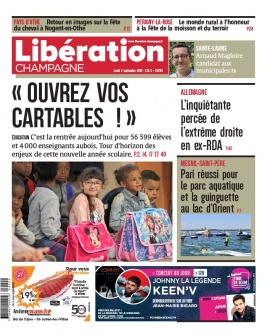 Libération Champagne N°25784 du 02 septembre 2019 à télécharger sur iPad