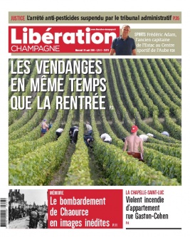 Libération Champagne N°25779 du 28 août 2019 à télécharger sur iPad