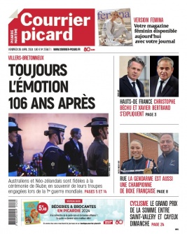 Lisez Courrier Picard - Picardie Maritime du 26 avril 2024 sur ePresse.fr
