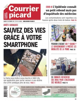 Courrier Picard N°20211023 du 23 octobre 2021 à télécharger sur iPad