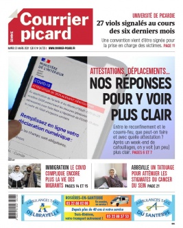 Courrier Picard N°20210323 du 23 mars 2021 à télécharger sur iPad