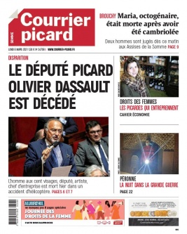 Courrier Picard N°20210308 du 08 mars 2021 à télécharger sur iPad