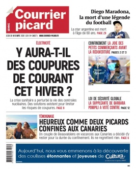Courrier Picard N°20201126 du 26 novembre 2020 à télécharger sur iPad